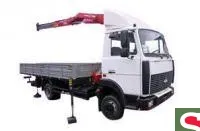 МАЗ 437043 с КМУ FASSI 50A.22