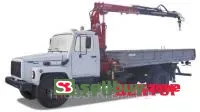 Манипулятор Amco Veba 807 2S на шасси ГАЗ-33081