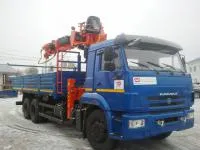 Манипулятор Канглим 2056 на шасси КАМАЗ 65117