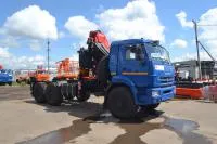 КМУ Fassi F245A.024 на тягаче КАМАЗ-43118