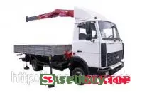 МАЗ 437043 с манипулятором Fassi 50A.22