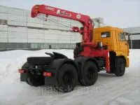 КМУ UNIC 504 на тягаче КАМАЗ 53504 (44108)
