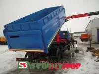 Камаз самосвал с краном манипулятором