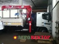 КМУ Unic URV-504 на шасси Hino