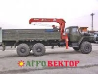 Манипулятор URV 504 на шасси Урал 4320