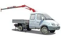 Кран-манипулятор AMCO VEBA 103/3s на шасси ГАЗ 33023
