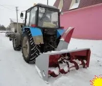 Снегоочиститель шнекороторный СШР–2,0 (задняя навеска)