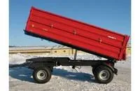 Прицеп тракторный двухосный T 710/1 Metal Fach