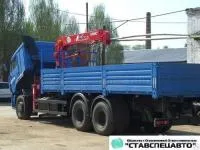 Манипулятор Бортовой а/м камаз 65117 с кму unic URV 503